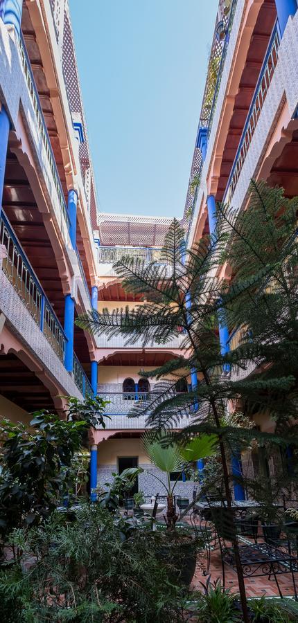 Hotel Central Palace Marrakesh Exteriör bild